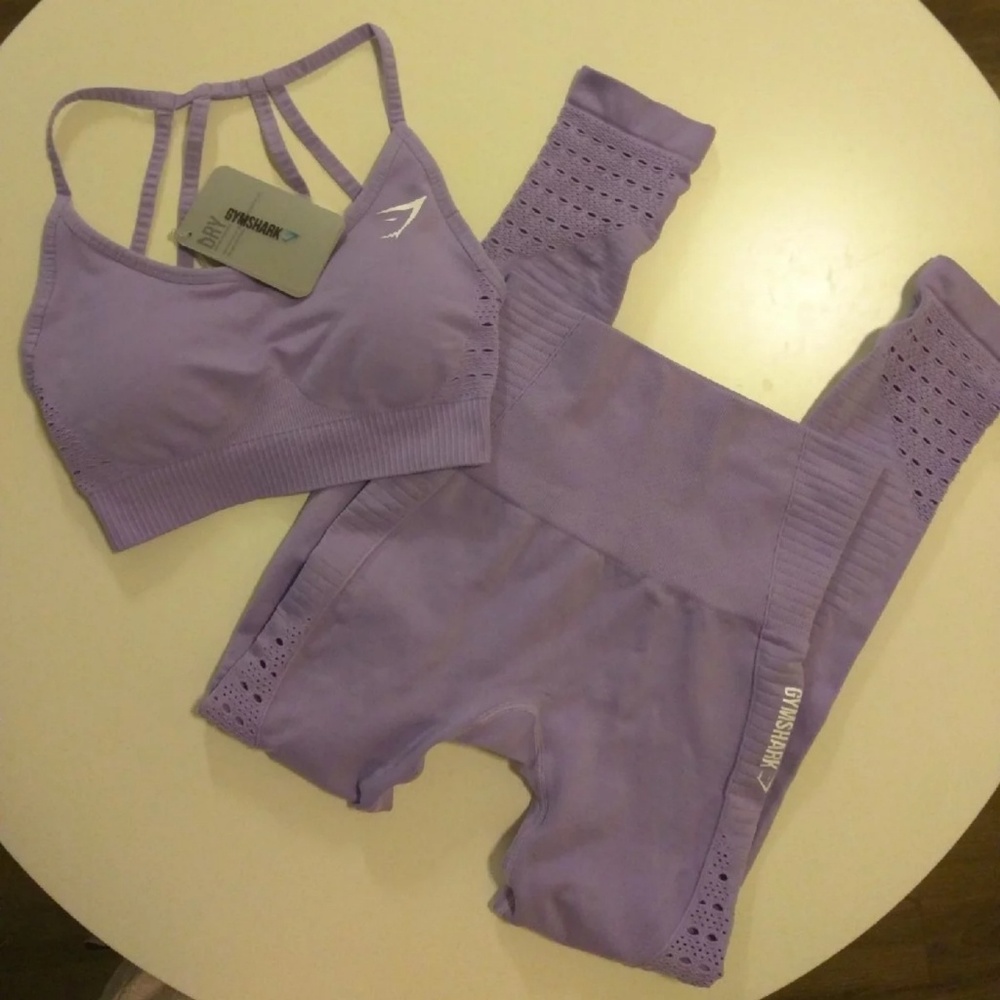 **FULL SET** Gymshark Energy Seamless Lilac
